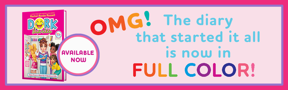 Dork Diaries 1 Color Banner